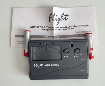 Flight WST-520 Тюнер гитарный — изображение 2