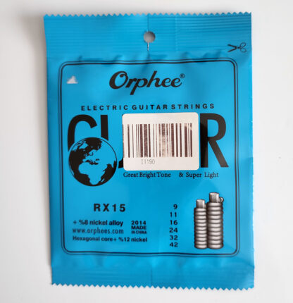 Orphee RX15 струны для электрогитары 09-42